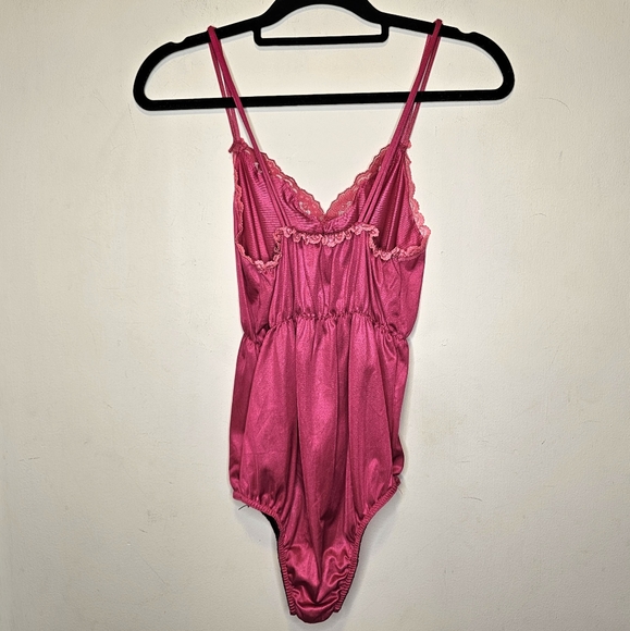 Vintage Barbie Pink Teddy Bodysuit Lingerie & Bed Jacket Set - Picture 7 of 12